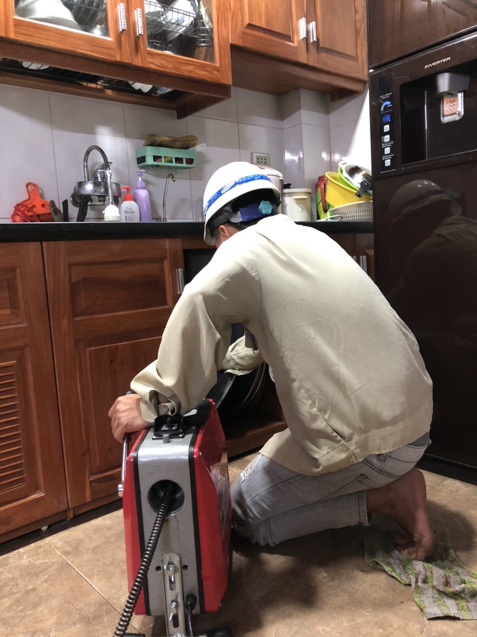 Thông tắc chậu rửa Tại Bắc Ninh